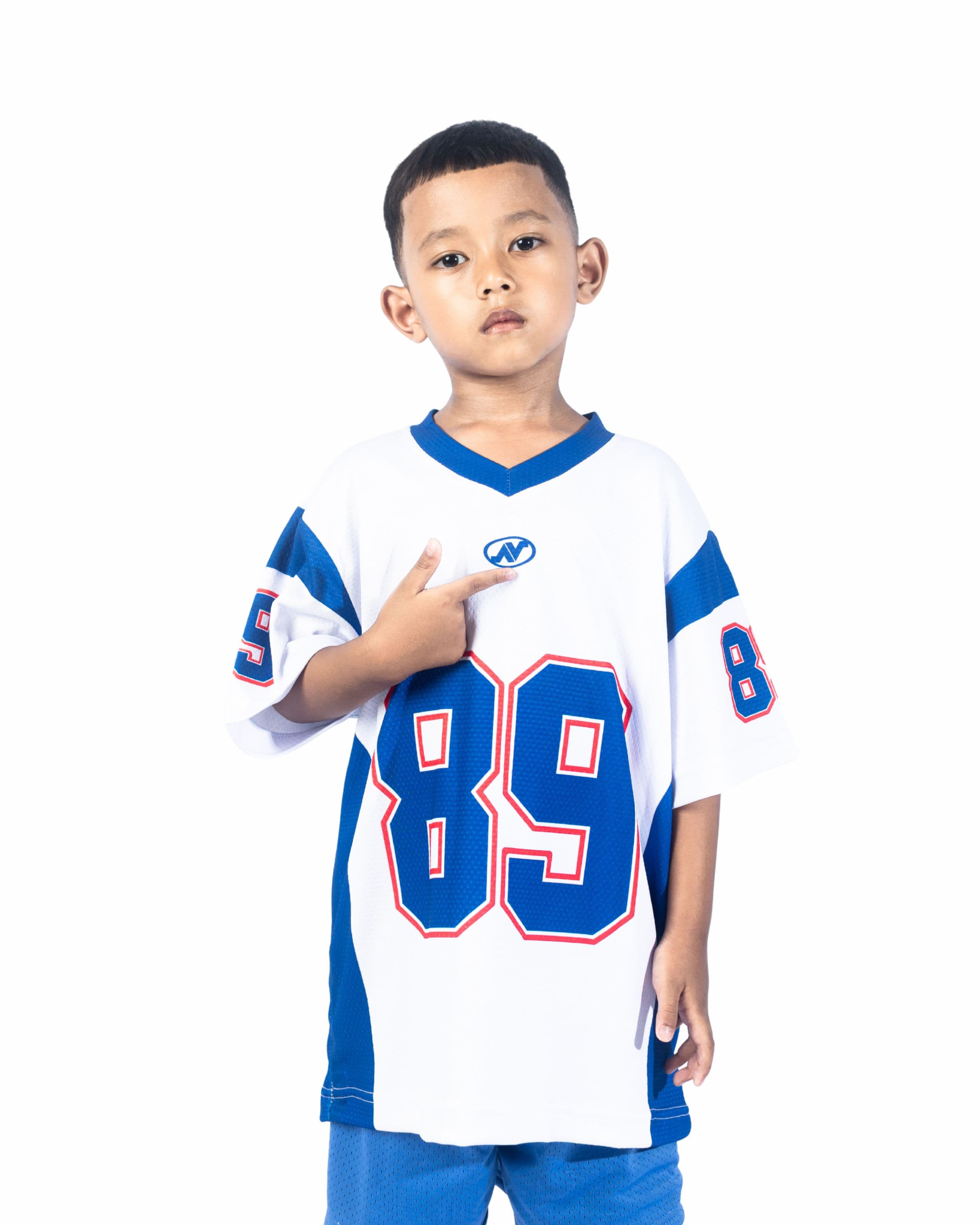 Nadin Jersey Boxy Kids Blue 89 thumbnail 1